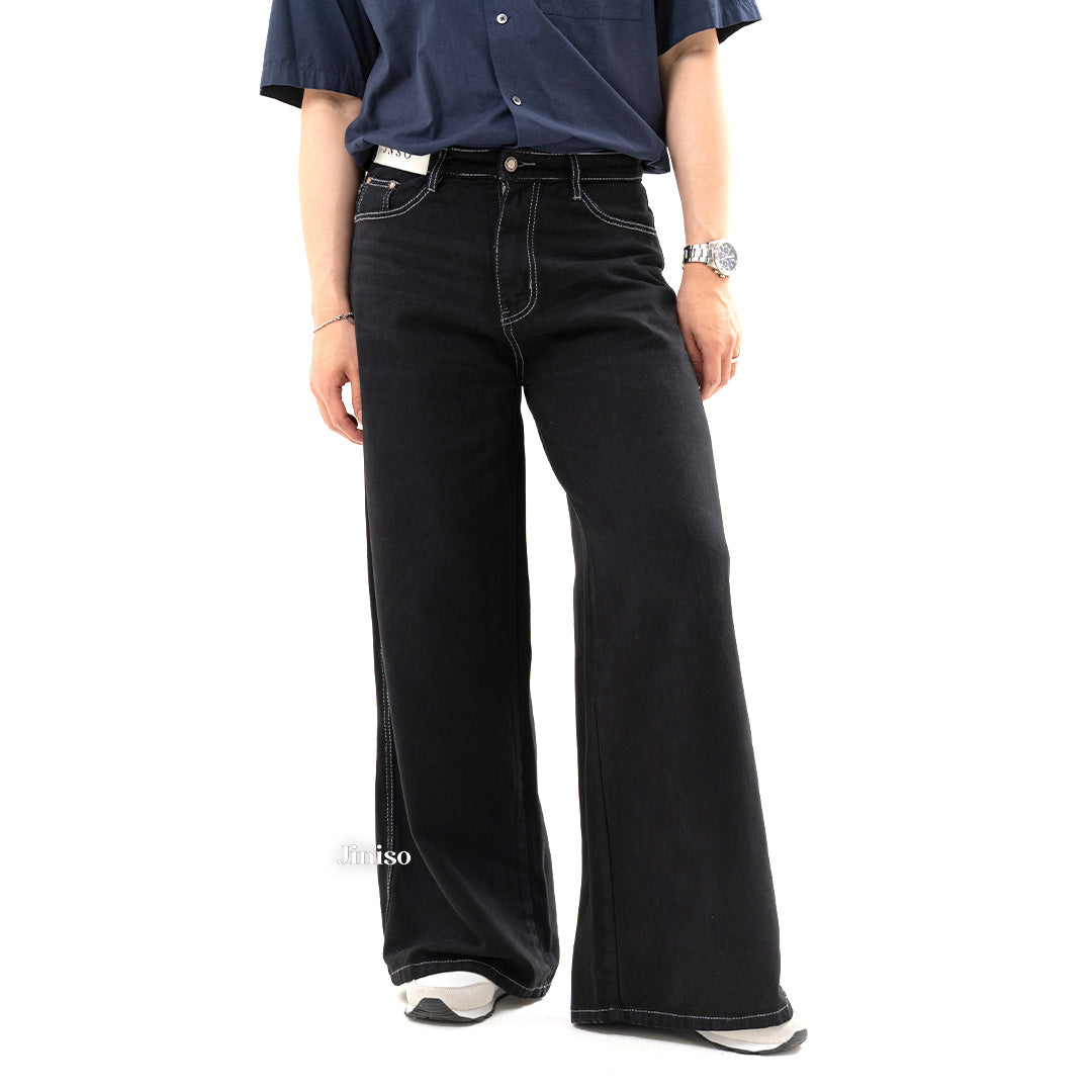 JINISO Oversize Baggy Loose Jeans Pria 675
