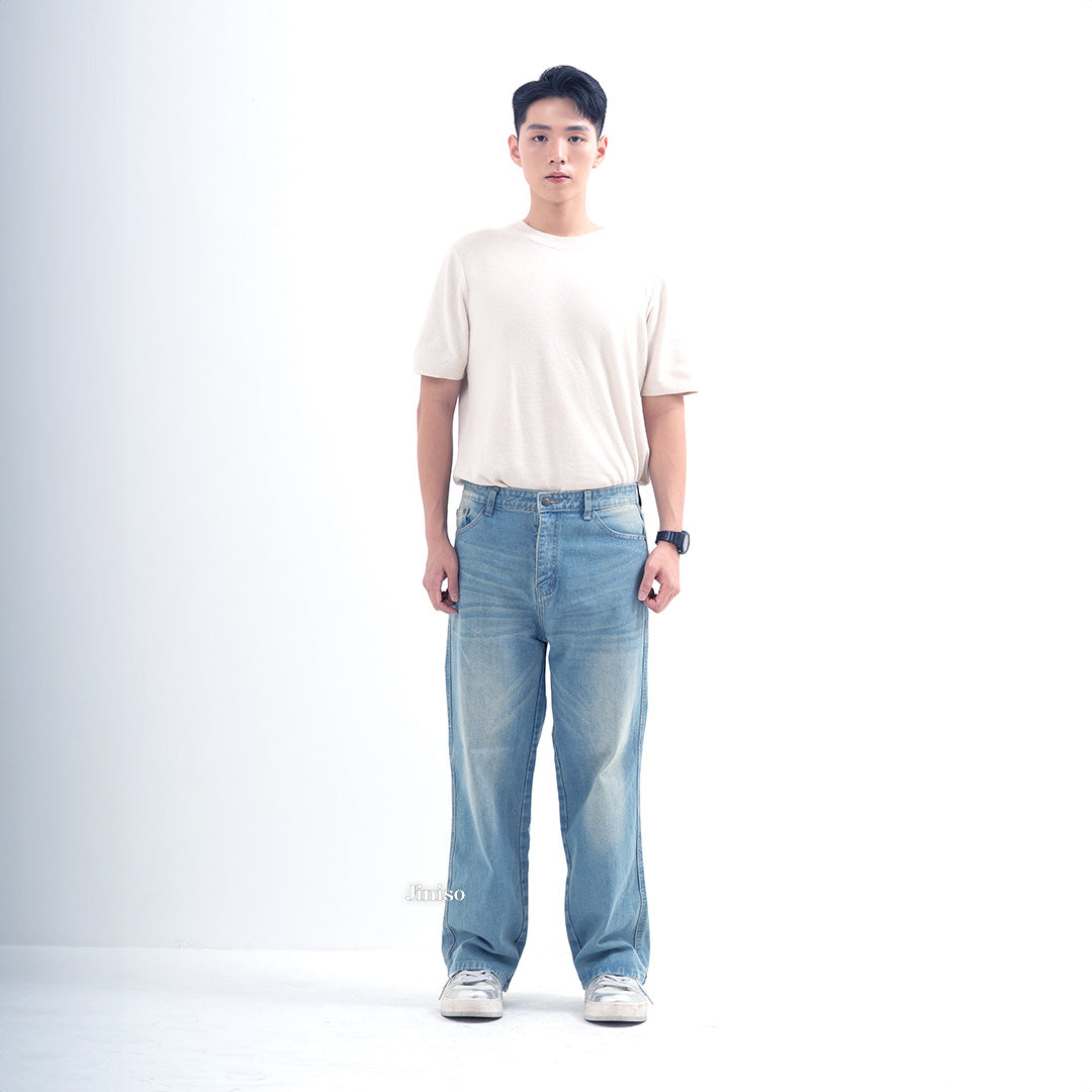 JINISO Loose Denim Jeans Pria 802