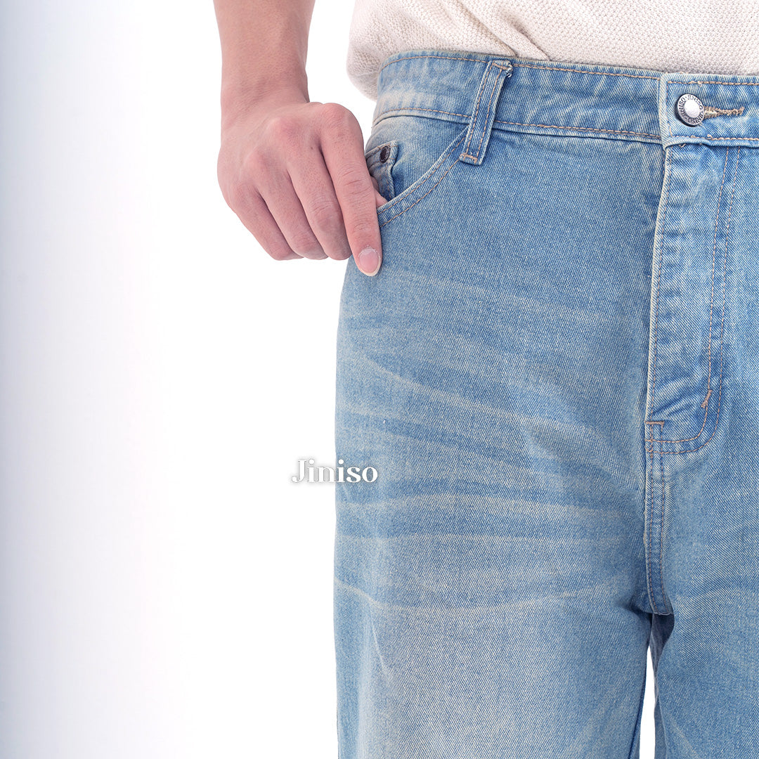 JINISO Loose Denim Jeans Pria 802