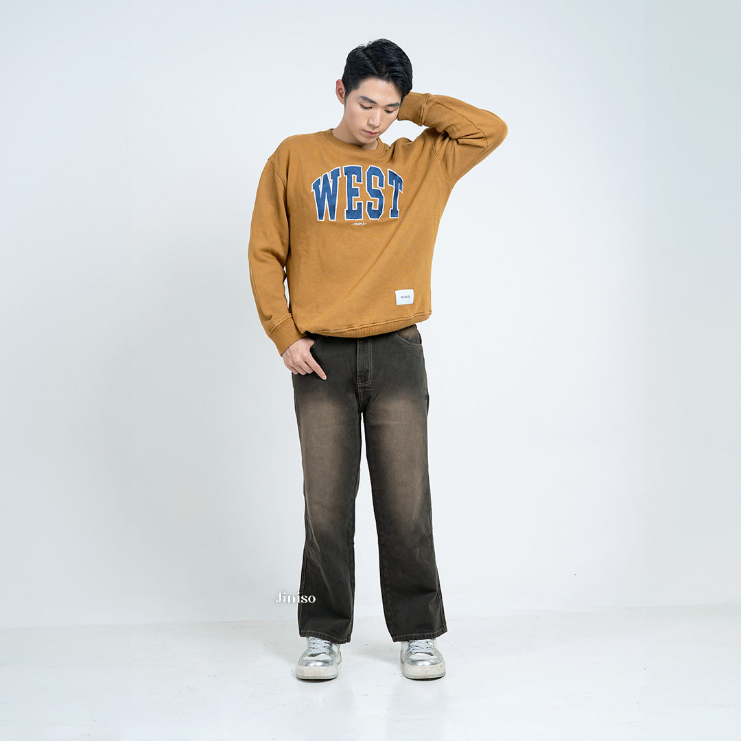JINISO Loose Denim Jeans Pria 873