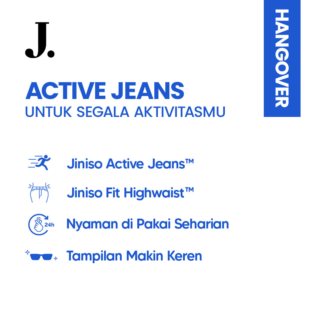 JINISO Loose Denim Jeans Pria 875