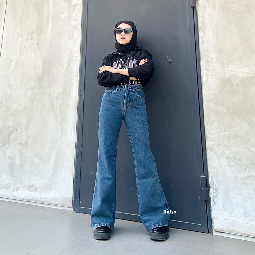 JINISO - HW Cutbray Jeans 329 HOTTY GANG