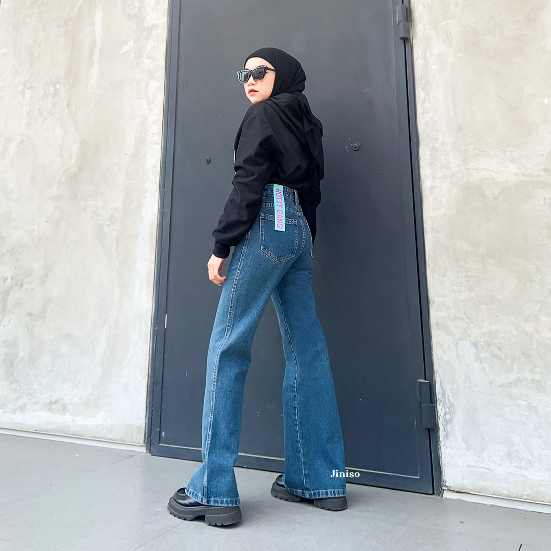 JINISO - HW Cutbray Jeans 329 HOTTY GANG