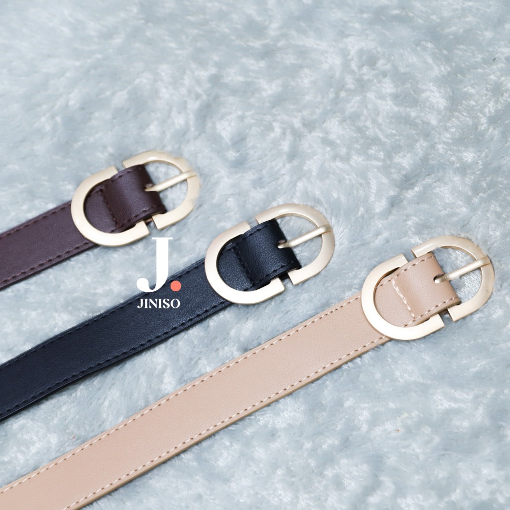 JINISO - Ikat Pinggang Vintage Belt Jeans Unisex