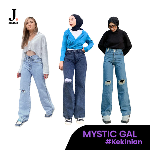 JINISO - Ripped Highwaist Mystic Gal Jeans Vol. 3