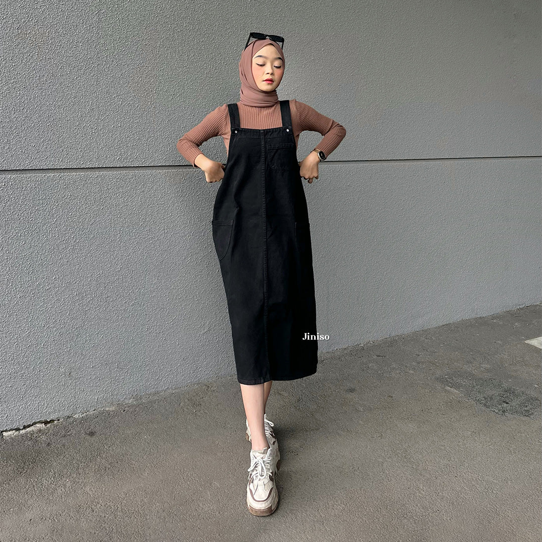 JINISO - Jumpsuit 002 Overall Jeans Rok Panjang