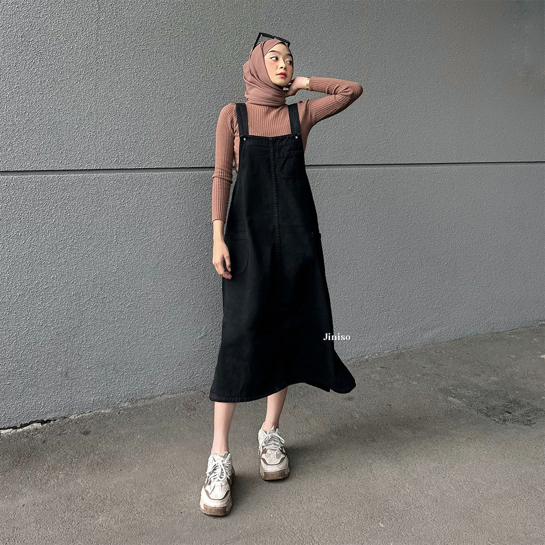 JINISO - Jumpsuit 002 Overall Jeans Rok Panjang