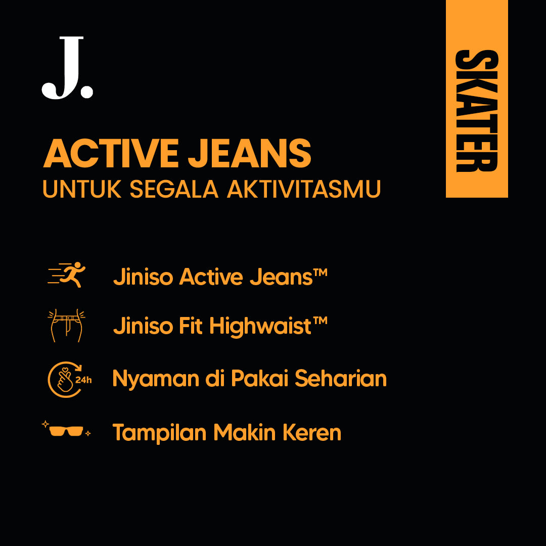 JINISO Jorts Baggy Short Jeans Pria 301