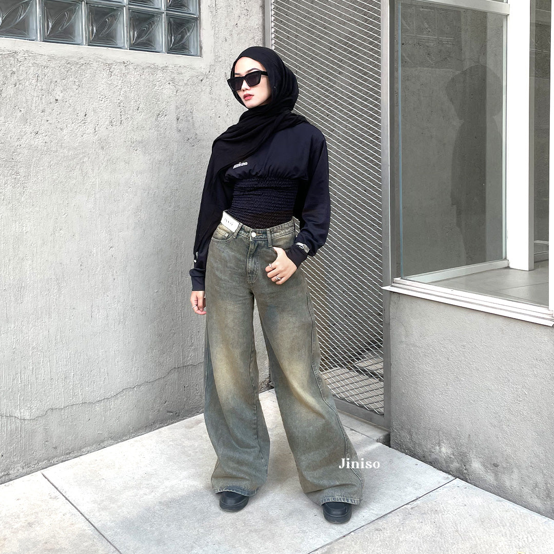 JINISO - Highwaist Oversize Baggy Loose Jeans 770 WEEKEND