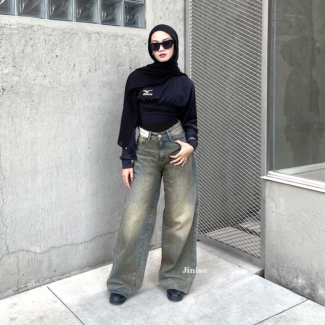 JINISO - Highwaist Oversize Baggy Loose Jeans 770 WEEKEND