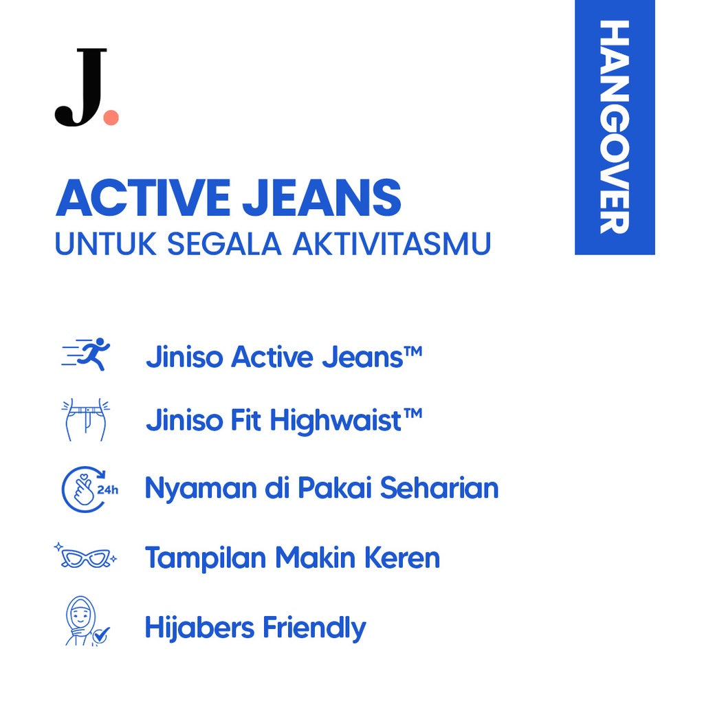 JINISO - Highwaist Loose Jeans 875 HANGOVER