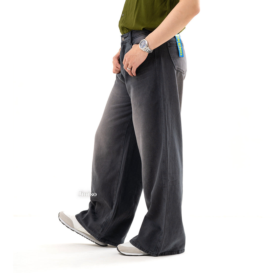JINISO Oversize Baggy Loose Jeans Pria 752