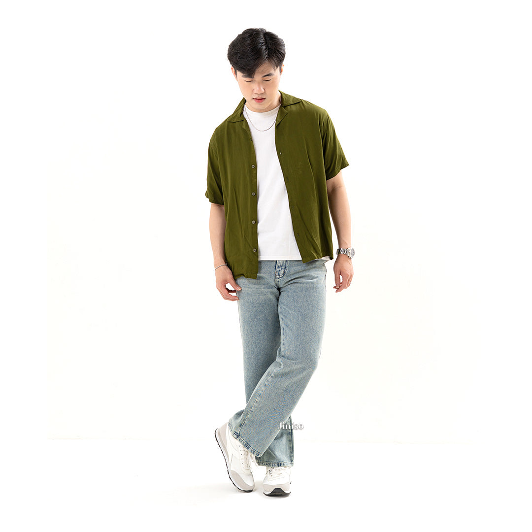 JINISO Loose Denim Jeans Pria 818