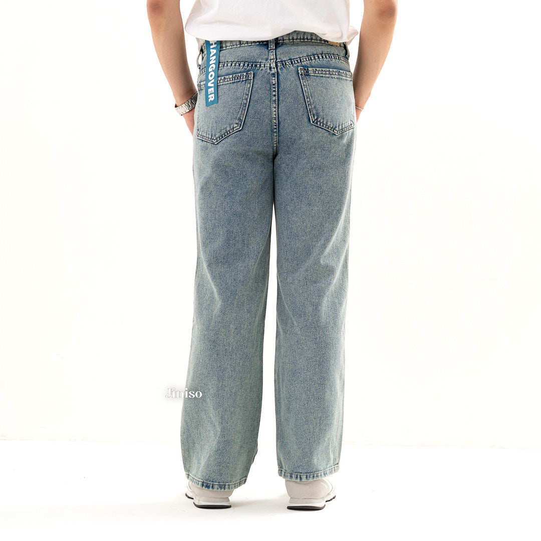 JINISO Loose Denim Jeans Pria 818