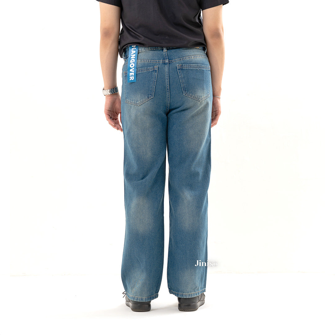 JINISO Loose Denim Jeans Pria 813