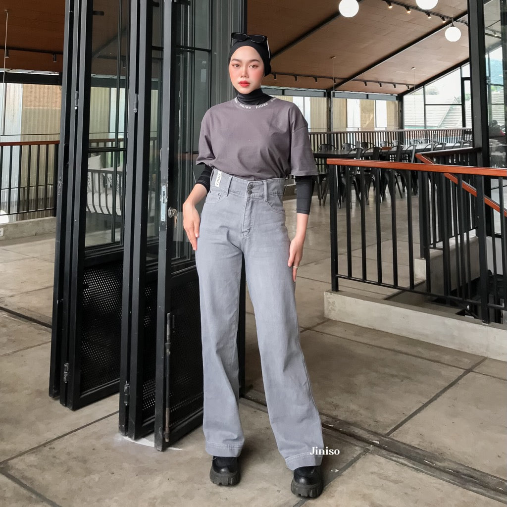 High Waist New Jins Pant Girl Baggy Jeans Vogue Denim Pants