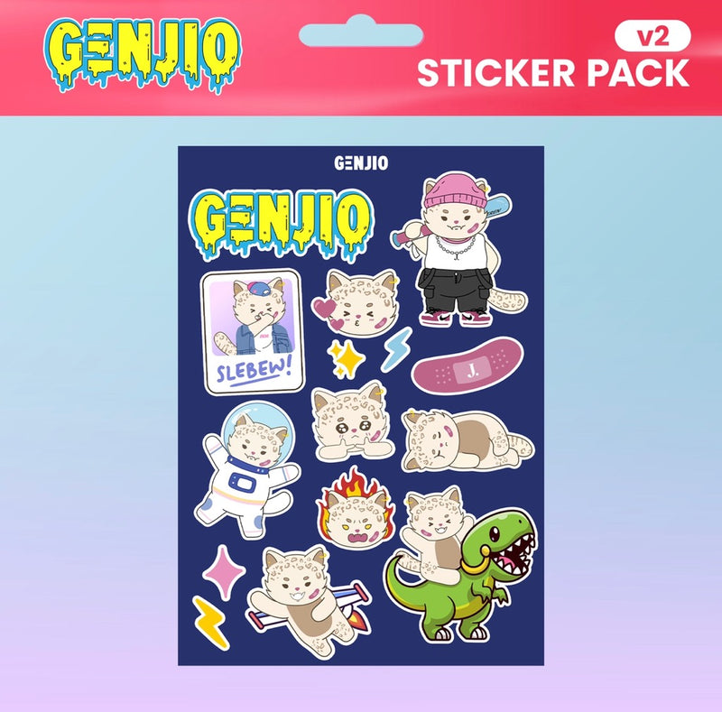 JINISO - GENJIO Full Sticker Pack