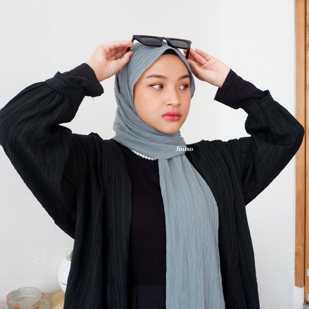 JINISO Earth Tone Pashmina Hijab Breeze AURA