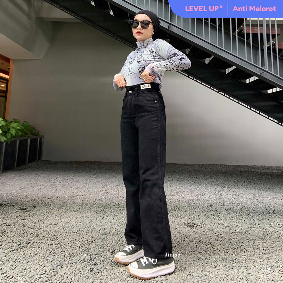 JINISO - Ultra Highwaist Loose Jeans 221 LEVEL UP