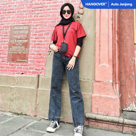 JINISO - Highwaist Loose Jeans 812 HANGOVER
