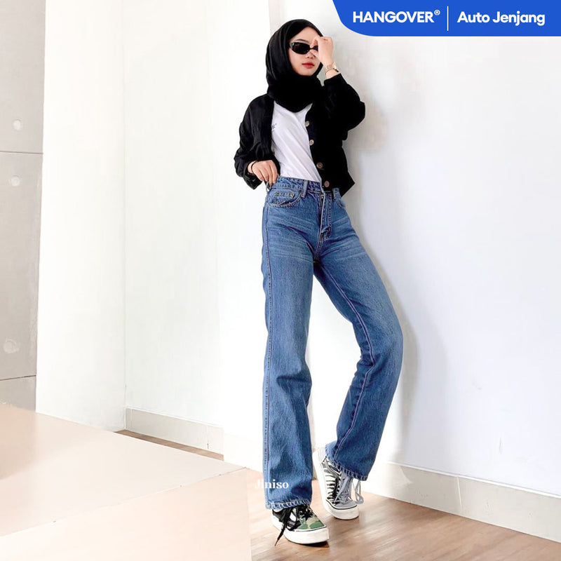 JINISO - Highwaist Loose Jeans 813 HANGOVER