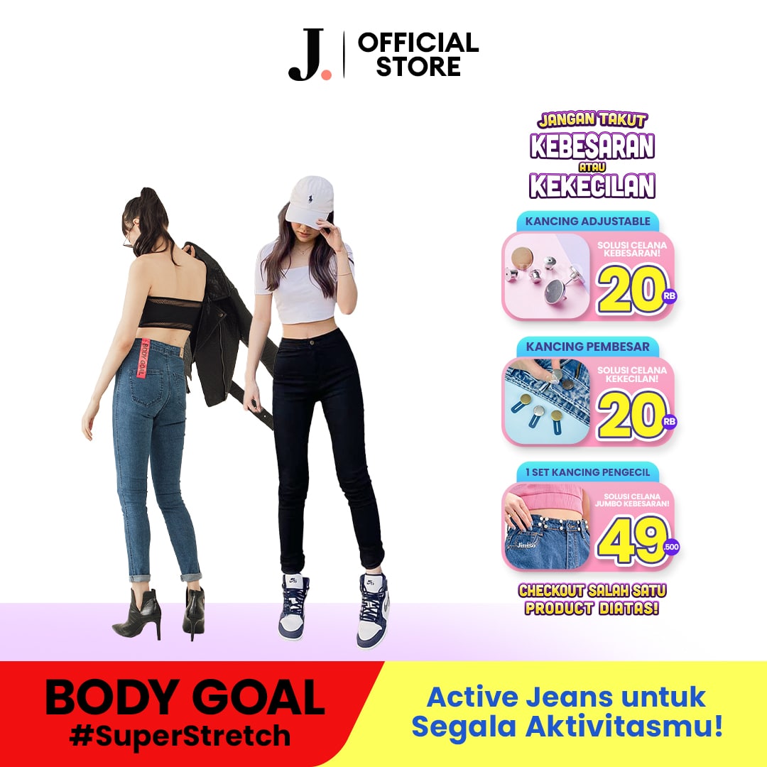 JINISO - Highwaist Jeans 869 BODY GOAL