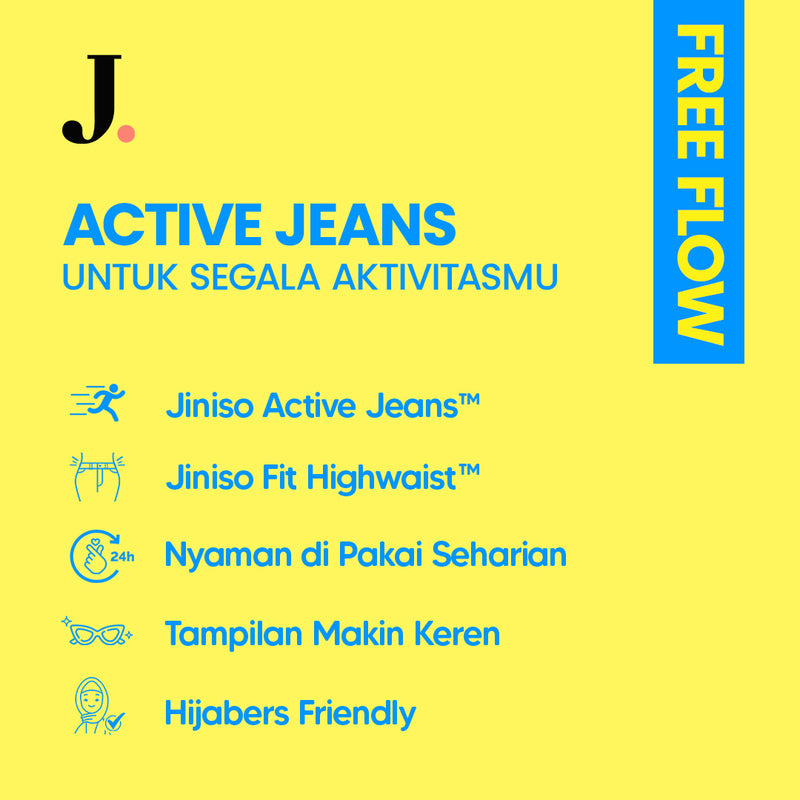 JINISO - Baggy Loose Jeans 555 FREE FLOW