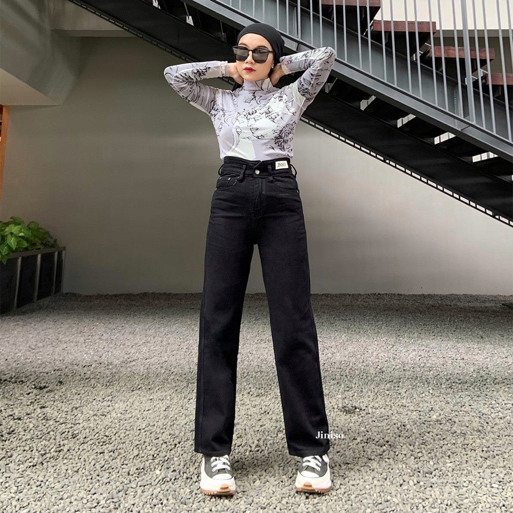 JINISO - Ultra Highwaist Loose Jeans 221 LEVEL UP