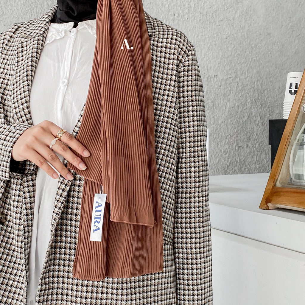 JINISO - Aura Dalgona Active Hijab Pashmina Shawl
