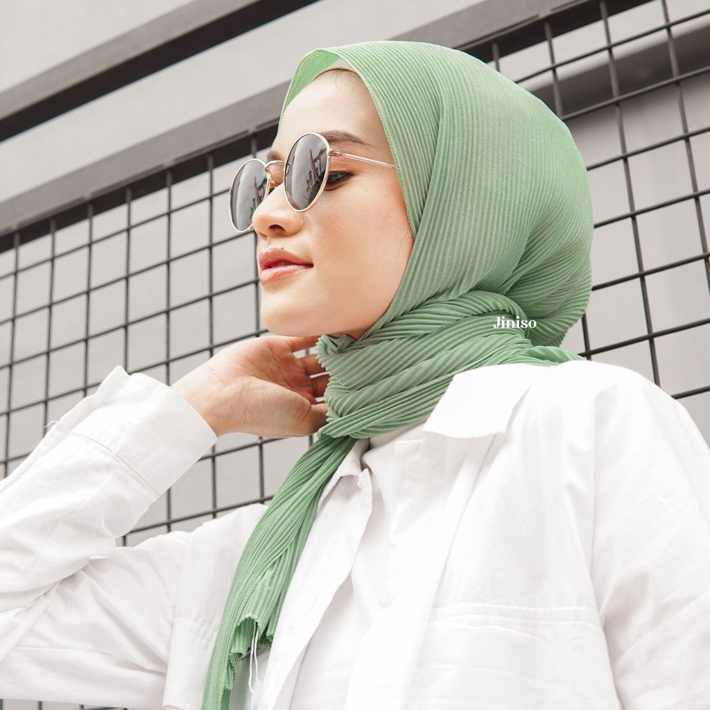 JINISO - AURA Active Plisket Pashmina Hijab