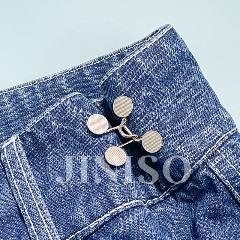 JINISO - 1set Kancing Pengecil Jeans Adjustable Unisex