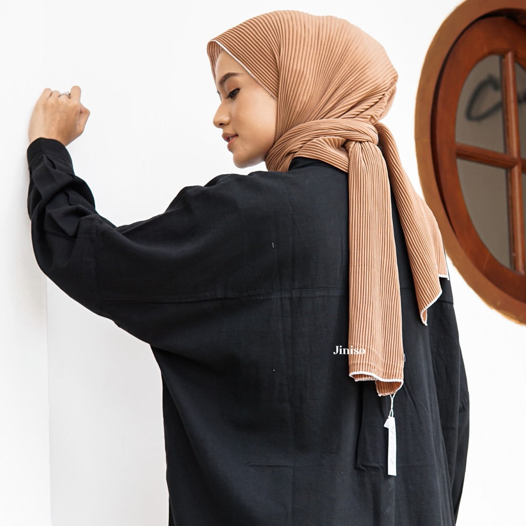 JINISO AURA Hijab Pashmina Full Plisket Ceruty Babydoll