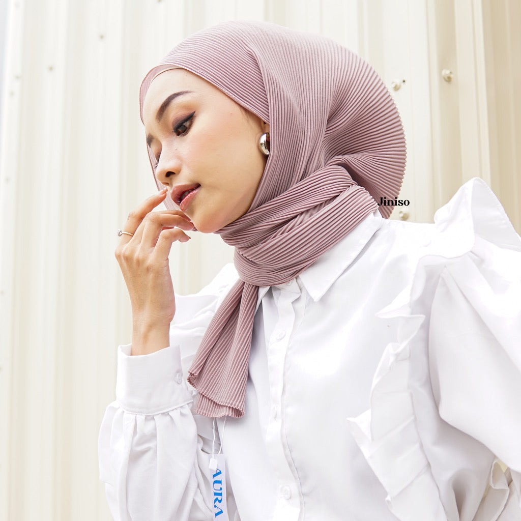 JINISO - AURA Active Hijab Pashmina Plisket Shawl