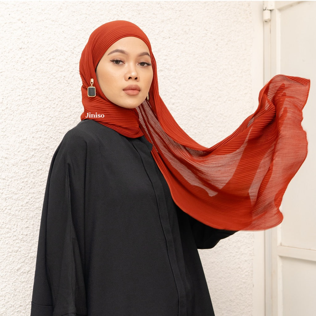 JINISO - AURA Active Hijab Pashmina Plisket Shawl