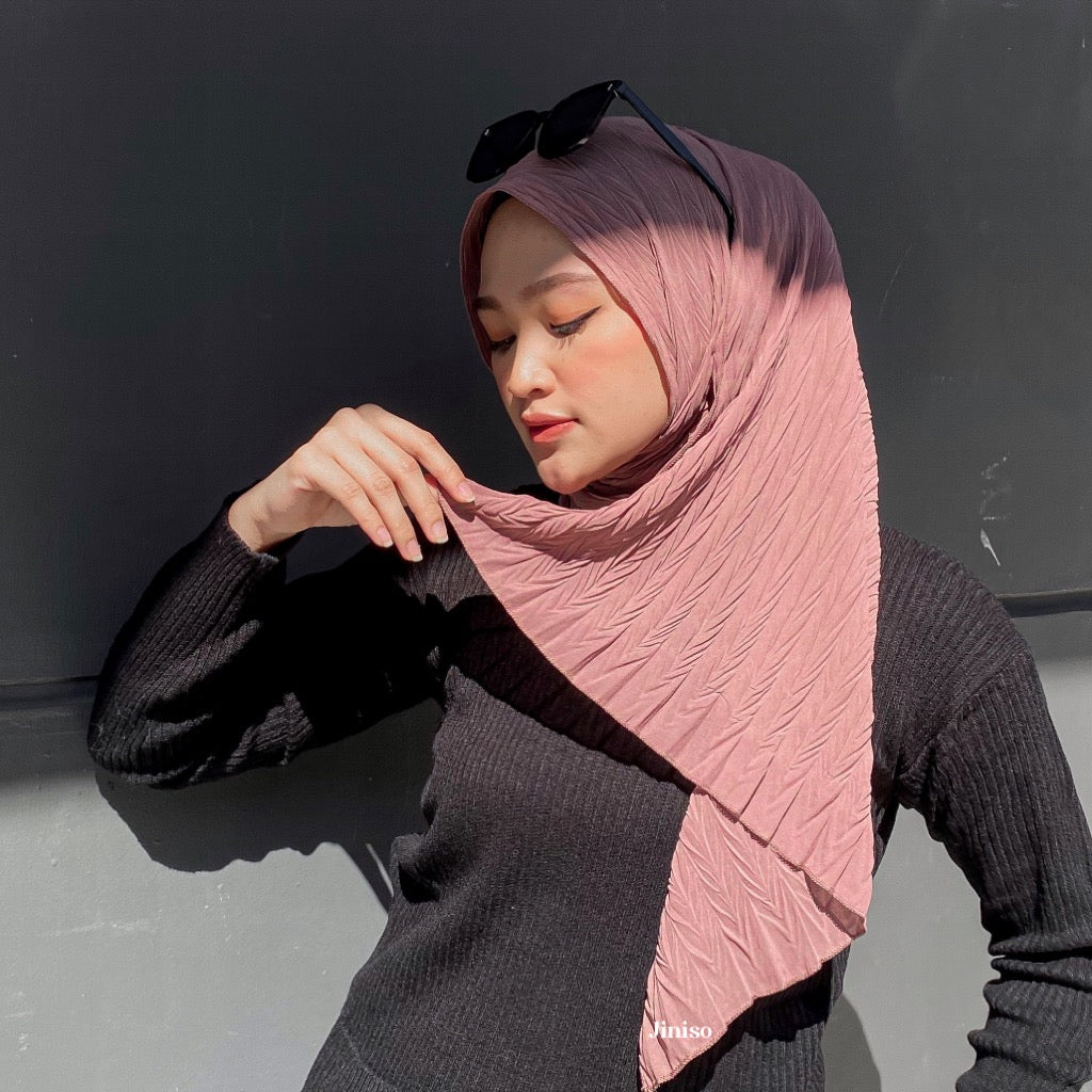 JINISO Earth Tone Pashmina Hijab Breeze AURA