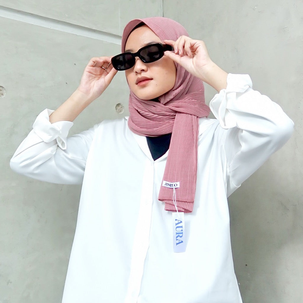 JINISO - AURA Active Plisket Pashmina Hijab