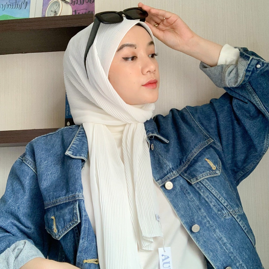 JINISO - AURA Active Plisket Pashmina Hijab