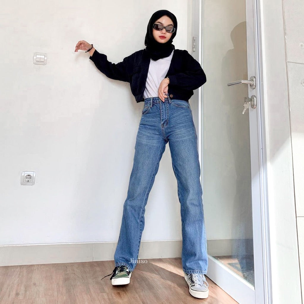 JINISO - Highwaist Loose Jeans 813 HANGOVER