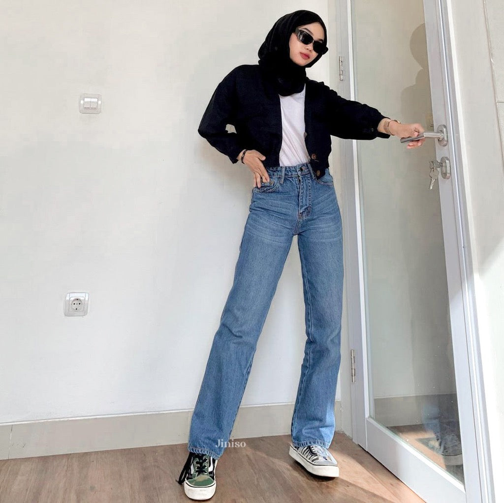 JINISO - Highwaist Loose Jeans 813 HANGOVER