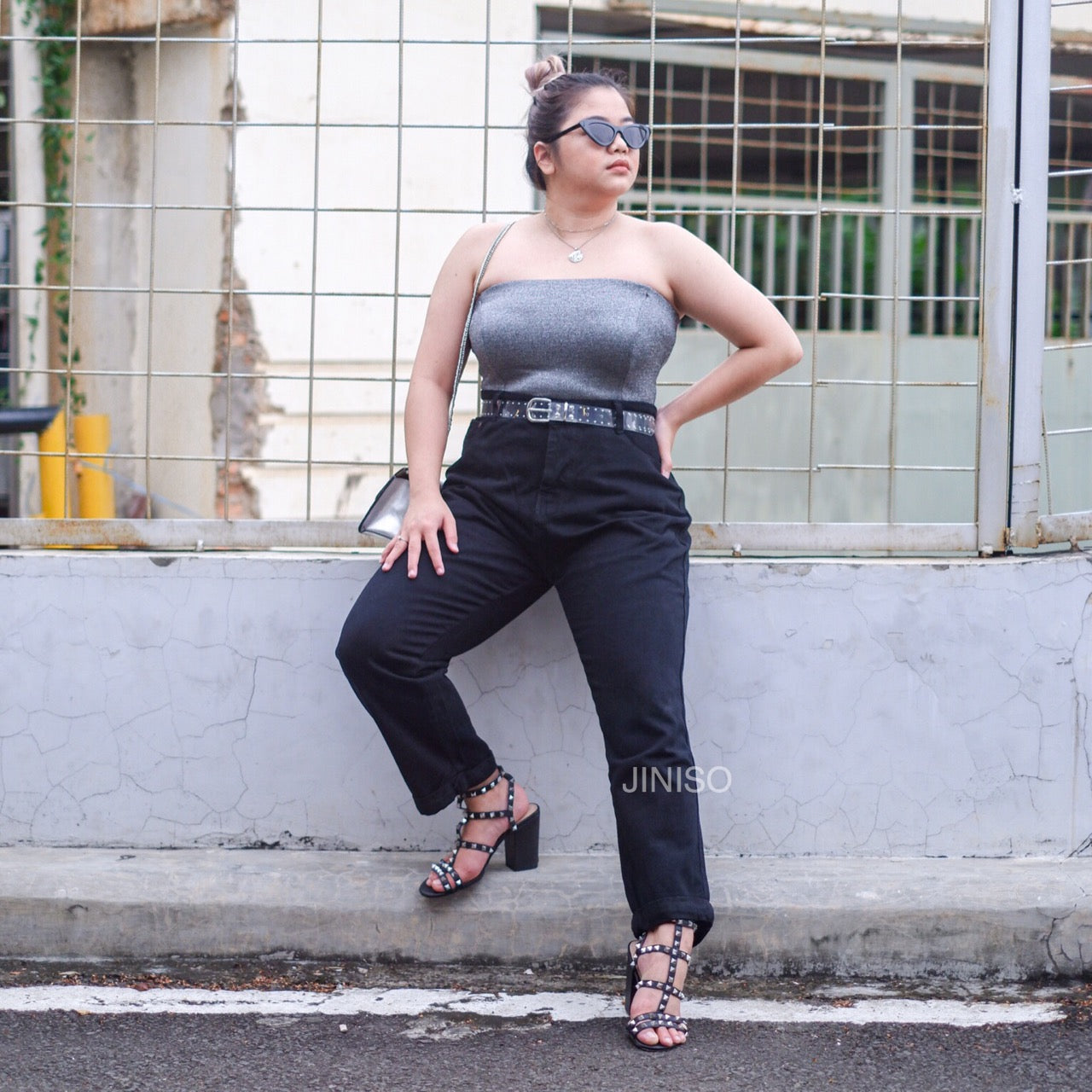 JINISO - Jumbo Boyfriend Jeans 1303 REAL CURVY