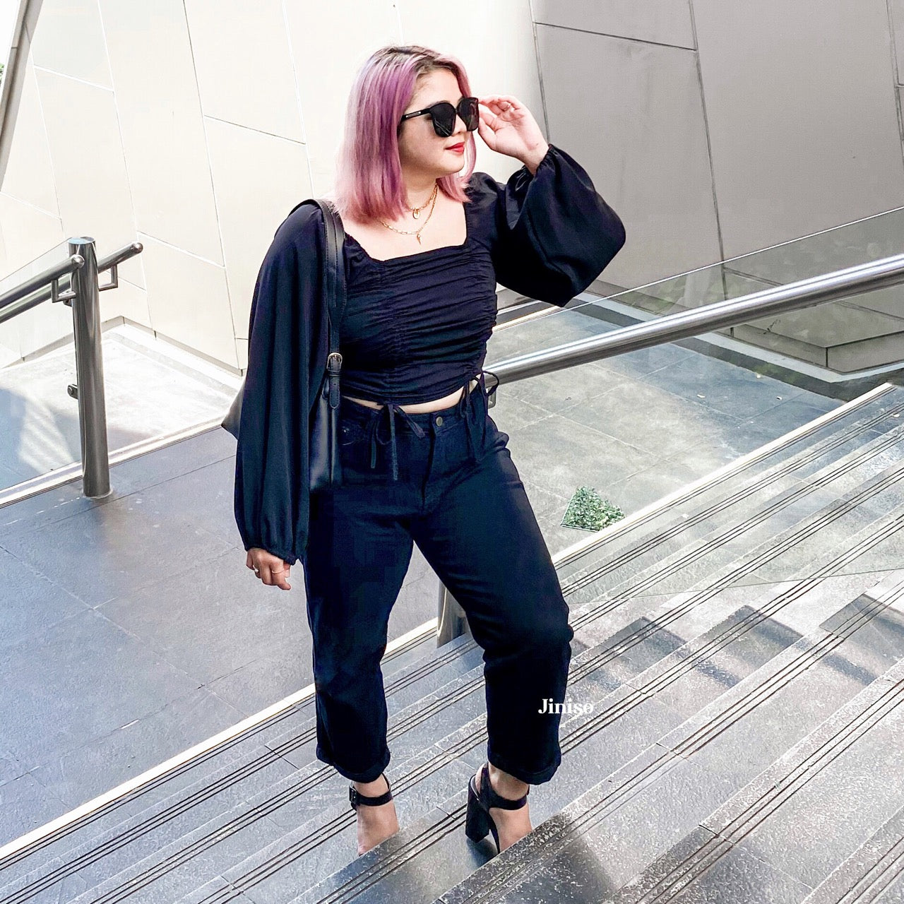 JINISO - Jumbo Boyfriend Jeans 1303 REAL CURVY