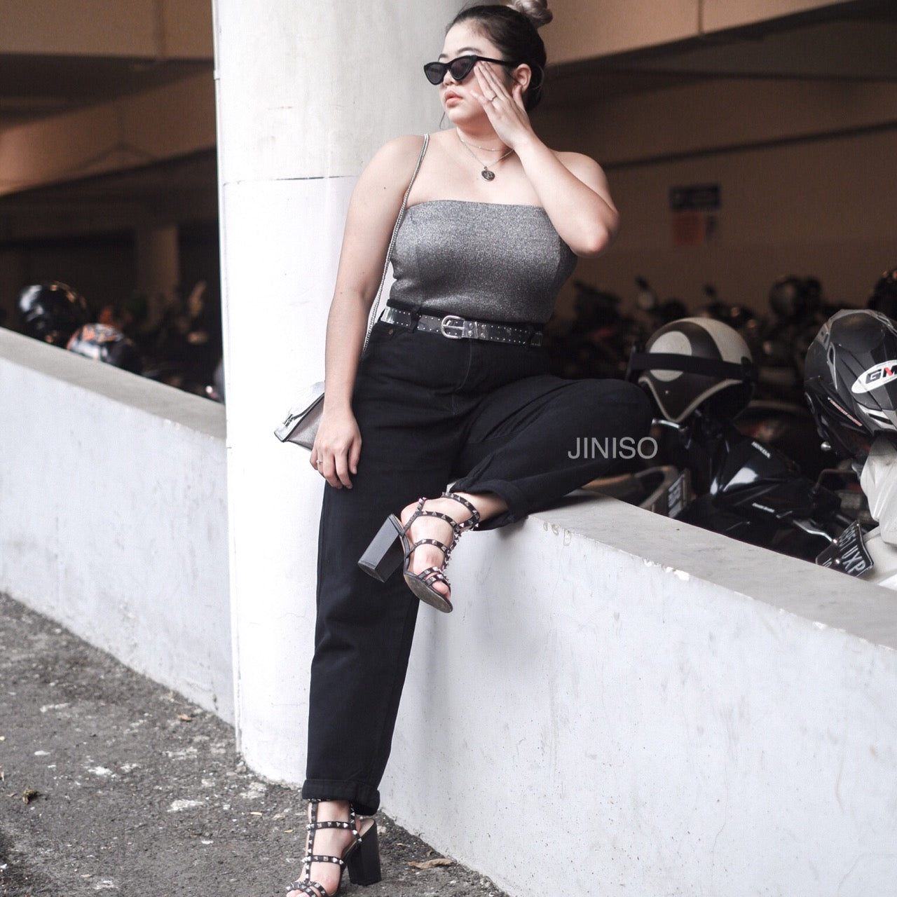 JINISO - Jumbo Boyfriend Jeans 1303 REAL CURVY