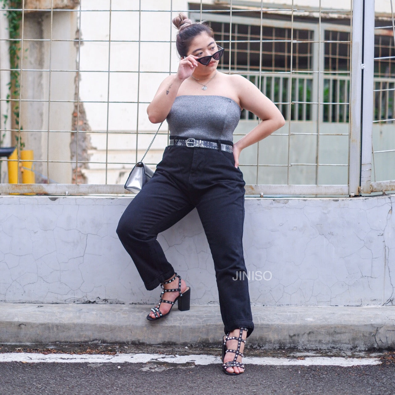 JINISO - Jumbo Boyfriend Jeans 1303 REAL CURVY