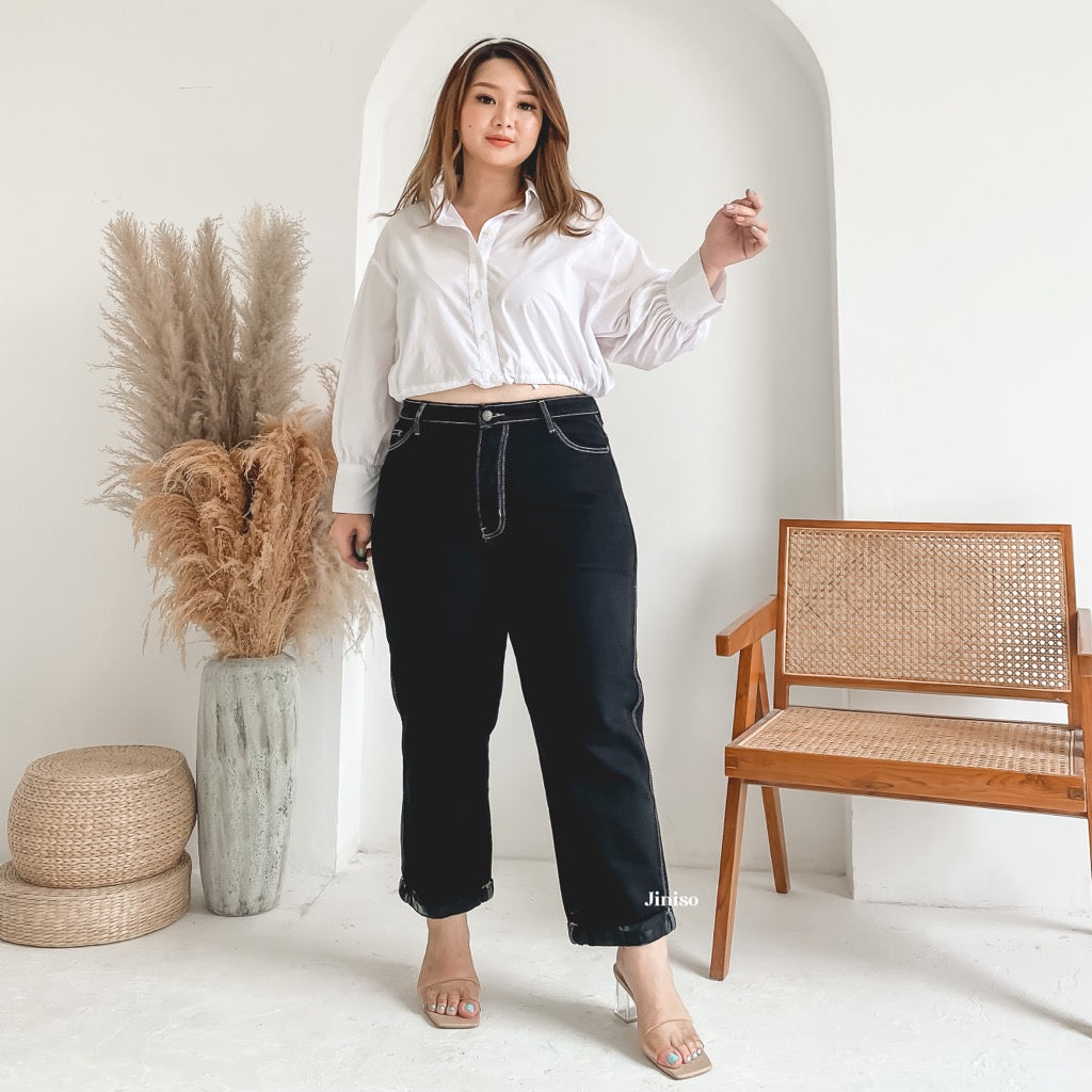 JINISO - Jumbo Boyfriend Jeans 1327 REAL CURVY