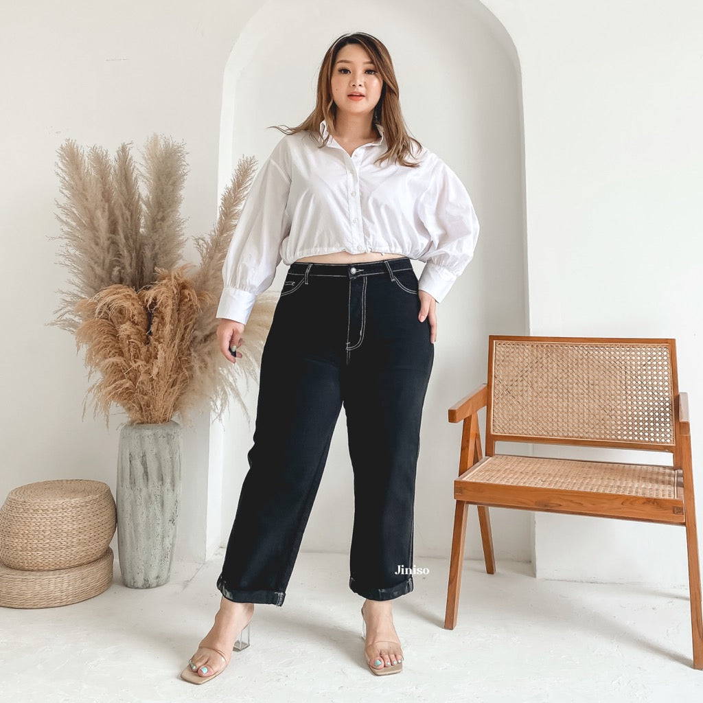 JINISO - Jumbo Boyfriend Jeans 1327 REAL CURVY