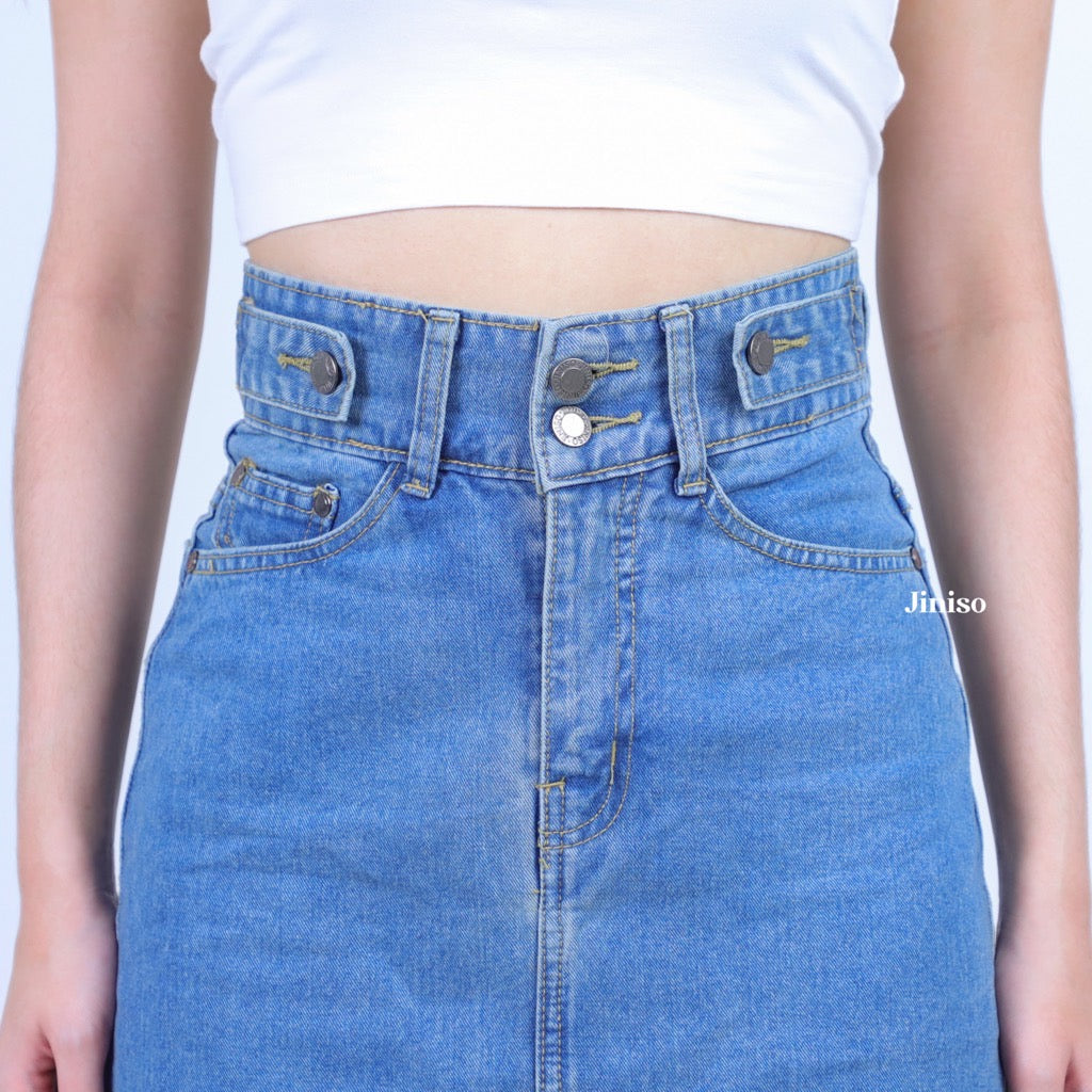 JINISO - Highwaist Rok Jeans Panjang 981 SEVENTY