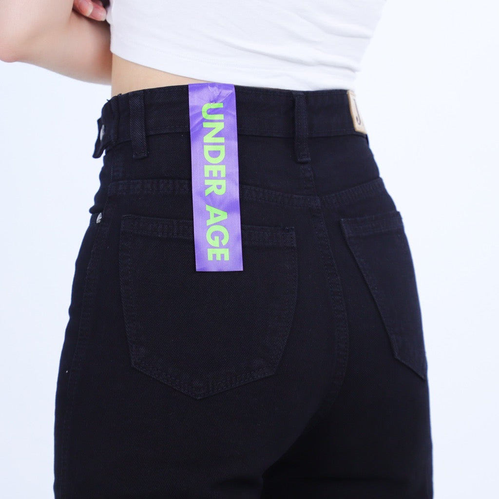JINISO - Highwaist Adjustable Baggy Jeans 443 UNDER AGE