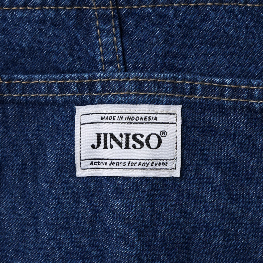 JINISO Jumpsuit Overall Loose Jeans 111 Pria