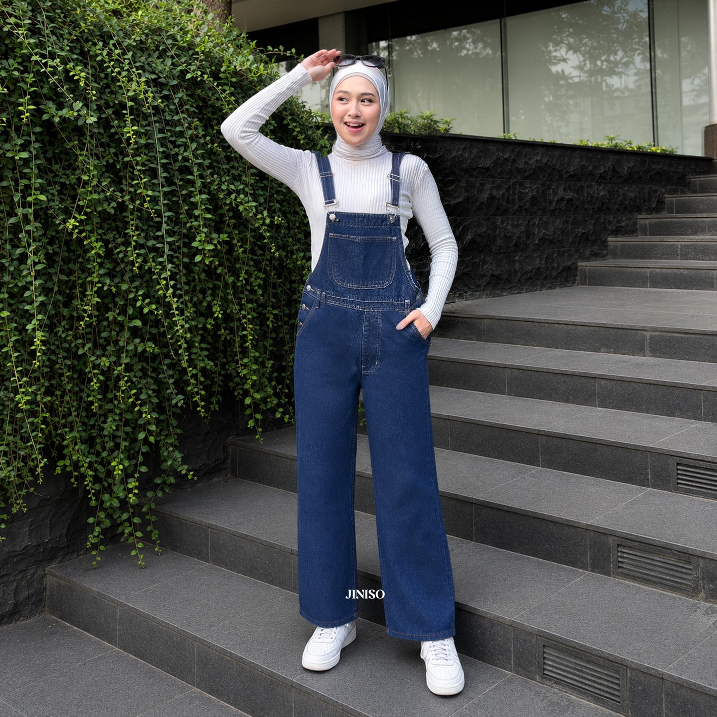 JINISO - Jumpsuit 111 Overall Loose Jeans