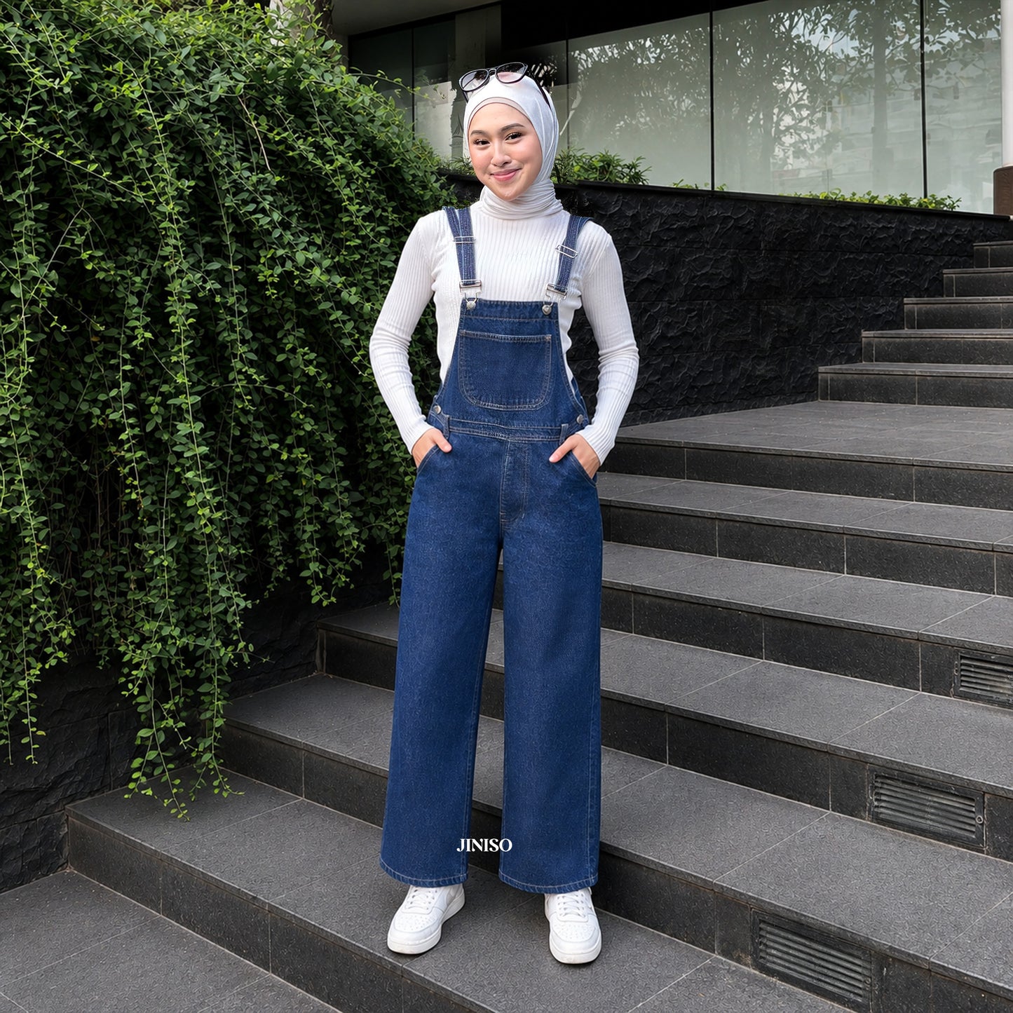 JINISO - Jumpsuit 111 Overall Loose Jeans